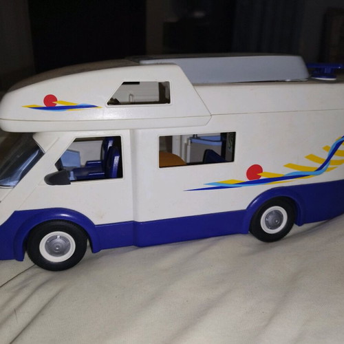 Playmobil camper used with all contents