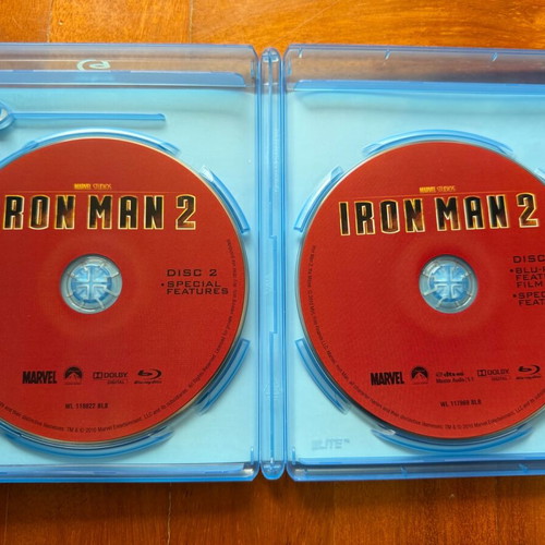 Iron Man 2 Blu-ray like new with Greek subtitles