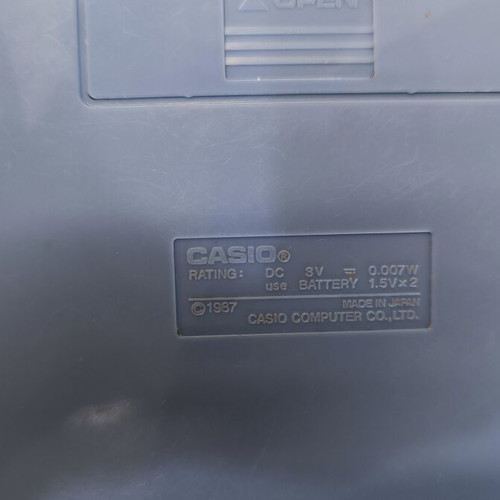 Casio CG-400 The Beam War vintage handheld console like new