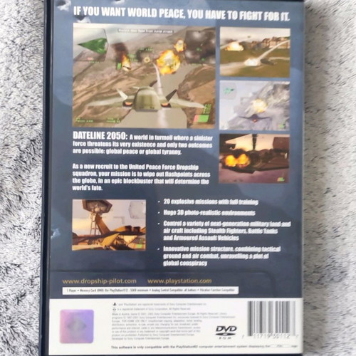 Dropship United Peace Force PS2 used for PlayStation 2