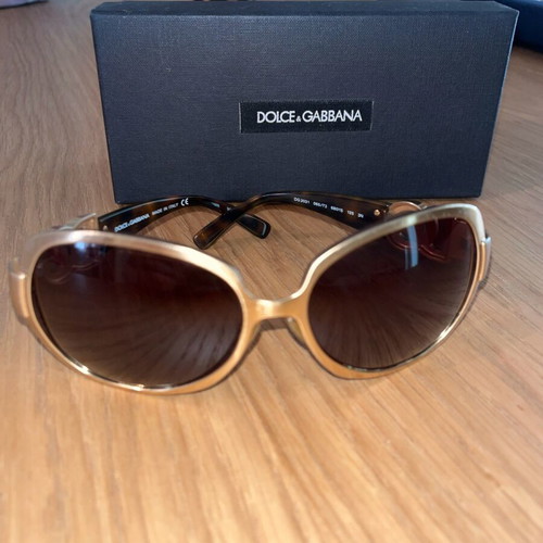 Dolce & Gabbana sunglasses used, women's tortoiseshell