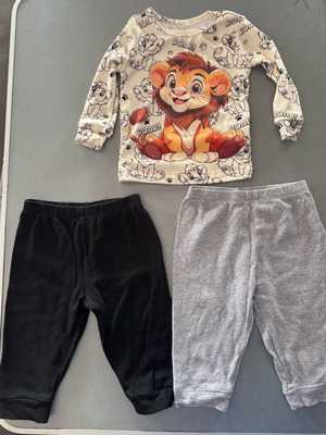 Σετ 3 τεμαχίων για αγόρι 9-12 μηνών σαν καινούργιο