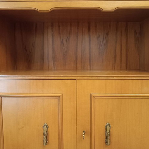 Handmade living room unit walnut veneer like new