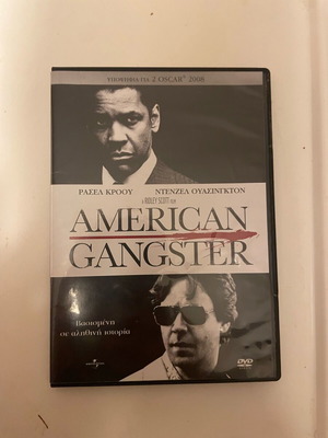American Gangster DVD like new with subtitles