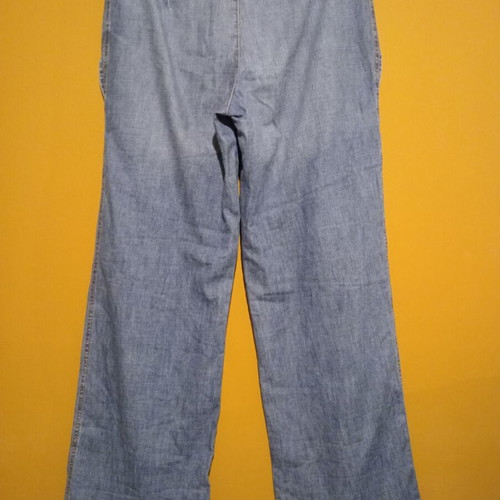 Polo Garage high-waist wide straight jeans, 100% cotton, size EUR 40