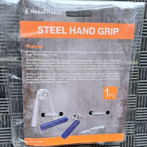 MegaFitness Steel Hand Grip new