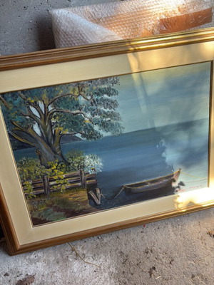 Original painting sea theme, like new, 90x65 cm