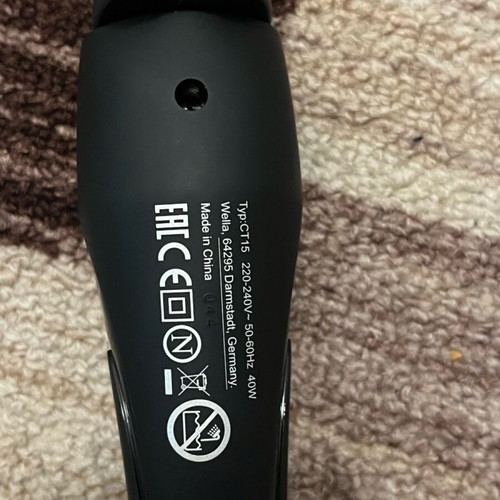 Wella Pro ψαλίδι μαλλιών καινούργιο Conical Curl για μπούκλες
