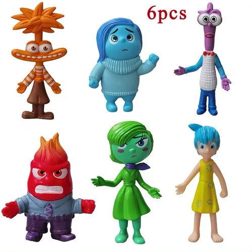 Inside Out figures brand new, pack of 6 pieces