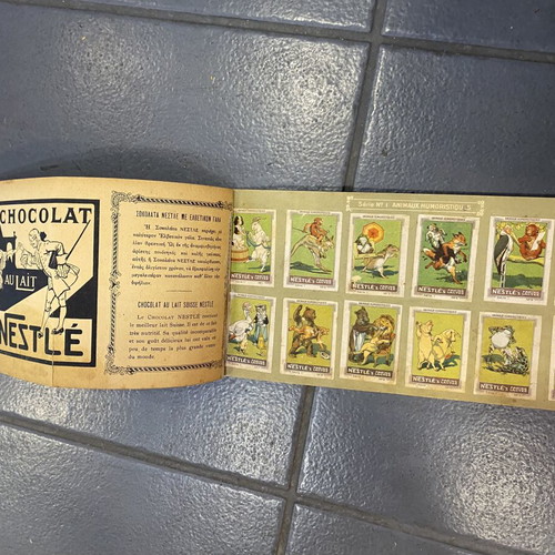 Nestle's Album used, complete 1920s edition