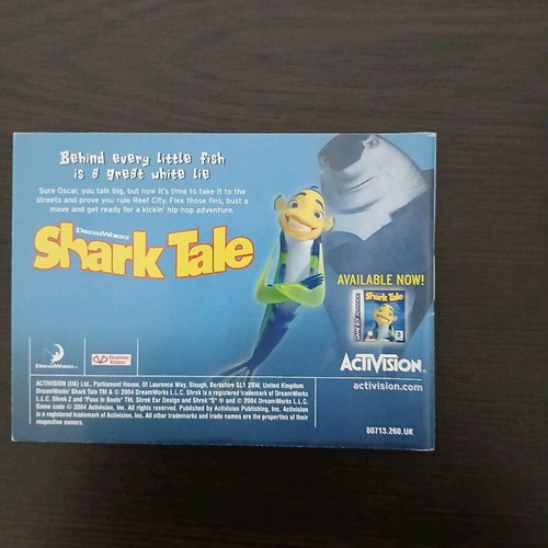 Shrek 2 Beg For Mercy manual used for Game Boy Advance