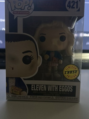 Funko Pop Stranger Things Eleven Chase figure, perfect condition