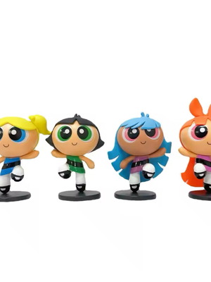 Powerpuff Girls 4 μεγάλες φιγούρες καινούργιες από Bandai