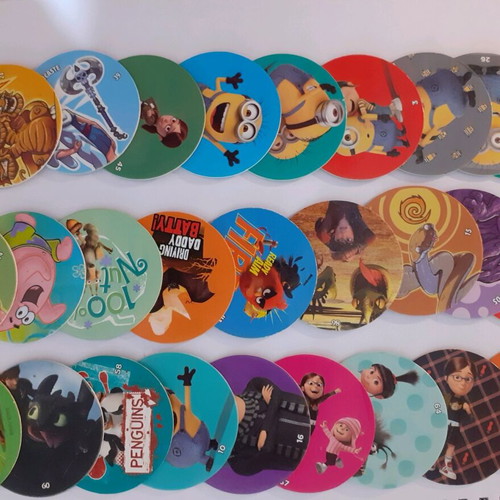 Collectible used caps, pack of 40 assorted