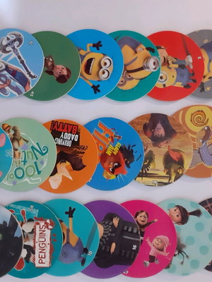 Collectible used caps, pack of 40 assorted