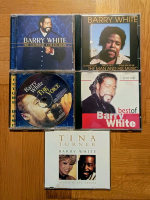 Barry White 5 CD pack new, rock