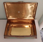 Tin collectible box used