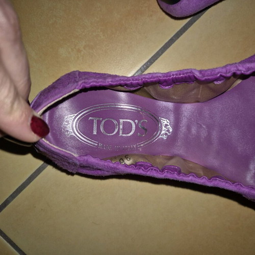 Tod's ballerinas used, size 36, pink
