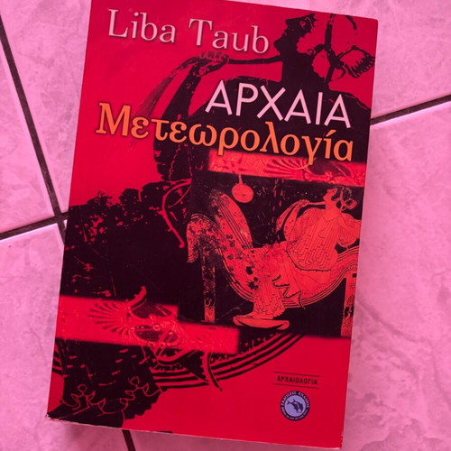 Book Ancient Meteorology used