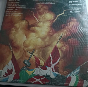 Manowar kings of metal vinyl lp album original greek press
