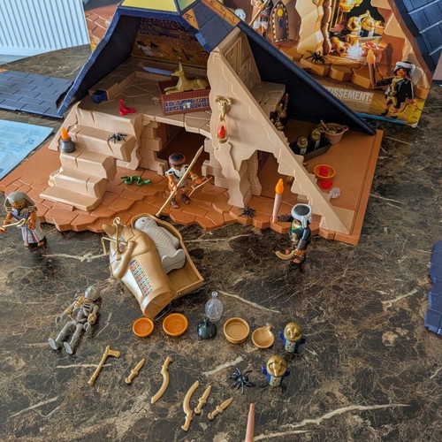 Playmobil History 5386 Pharaoh's Pyramid set like new