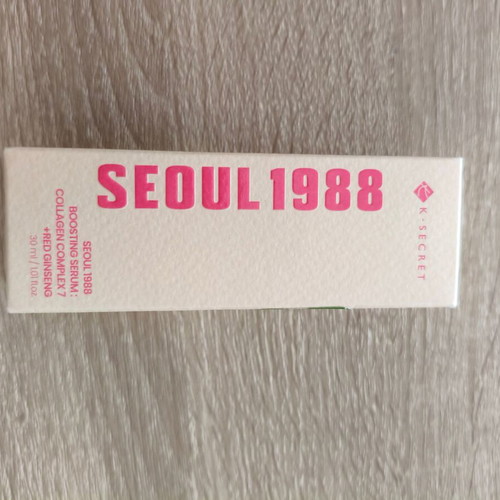 K-Secret Seoul 1988 Boosting Serum Collagen Complex 7 + Red Ginseng 30ml new