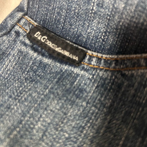 Original D@G denim mini skirt like new, blue, size L