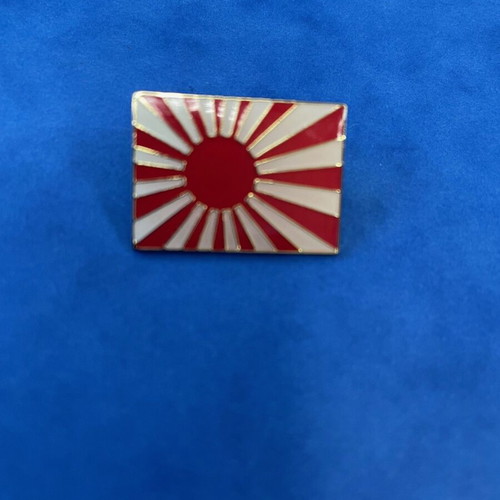 Collectible pin Japanese army flag new, Imperial Navy style