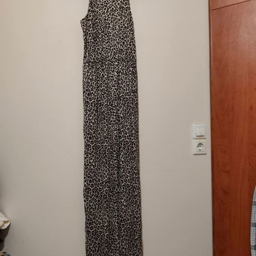Leopard print one-piece new, brown, size S/M