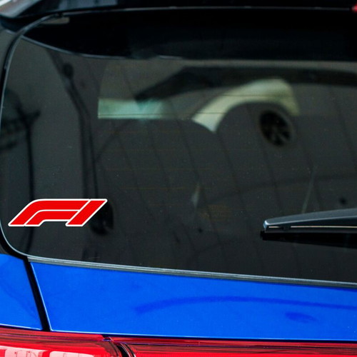 Formula 1 Logo Sticker new, glossy paper