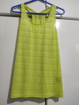 Γυναικεία αθλητική μπλούζα αμάνικη Energetics καινούργια, μέγεθος M, κίτρινη