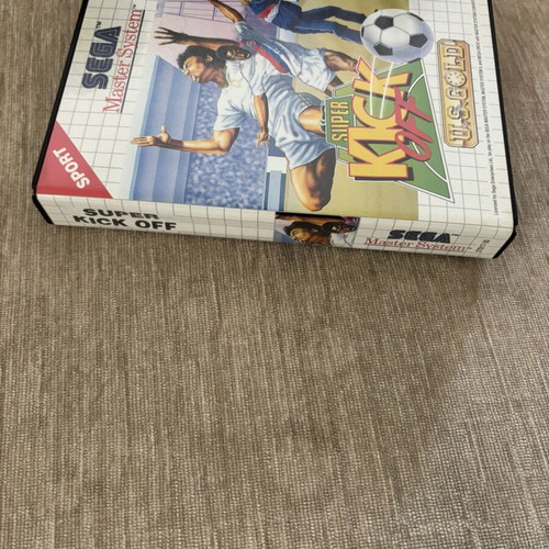 Super Kick Off Sega Master System game, complete