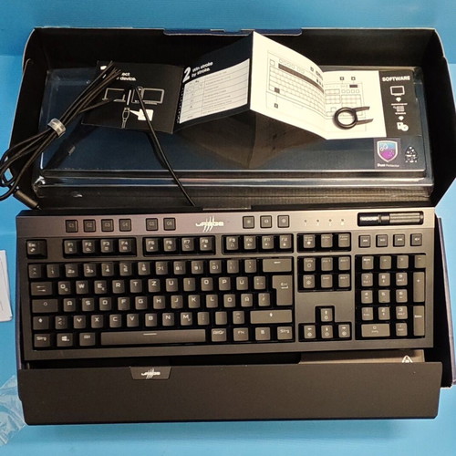 uRage Exodus 900 Mechanical Gaming Keyboard with Red Switches and RGB Lighting