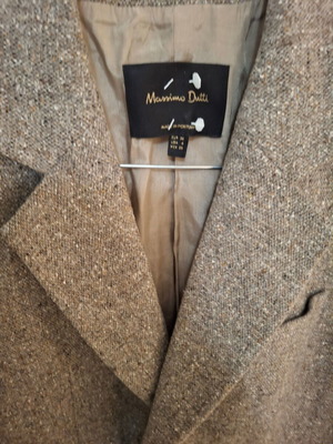 Massimo Dutti small beige jacket like new