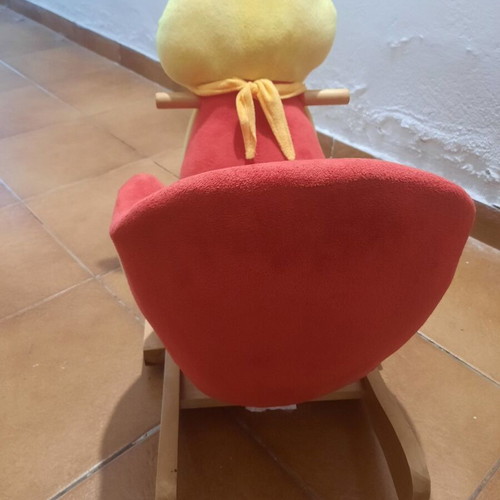 Rock My Baby Emily JR251 rocking ladybug with wooden base
