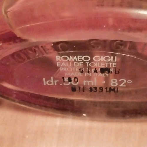 Romeo Gigli per uomo edt 50 ml vintage used