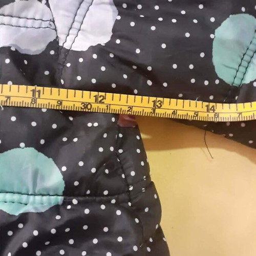Zara BabyGirl Puffer Jacket with Hood like new, multicolor