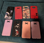 Xiaomi Poco X3 cases used, pack