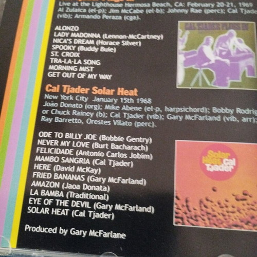 Cal Tjader Mambo Sangria CD like new, jazz collection 2004