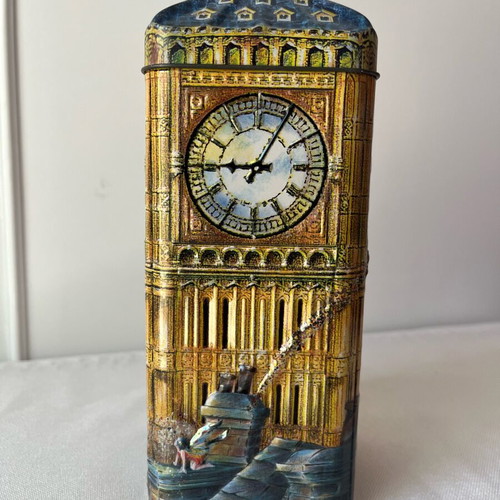 Μεταλλικός συλλεκτικός κουμπαράς Peter Pan Big Ben σαν καινούργιος