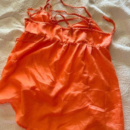 Attrattivo blouse like new, orange, size S
