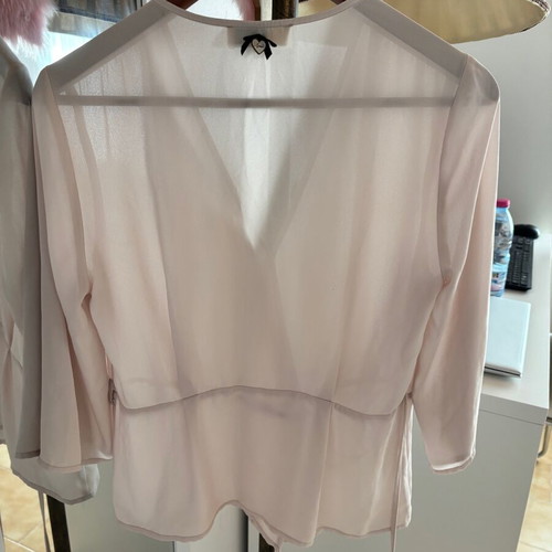 Lynne blouse wrap used, size 38, beige