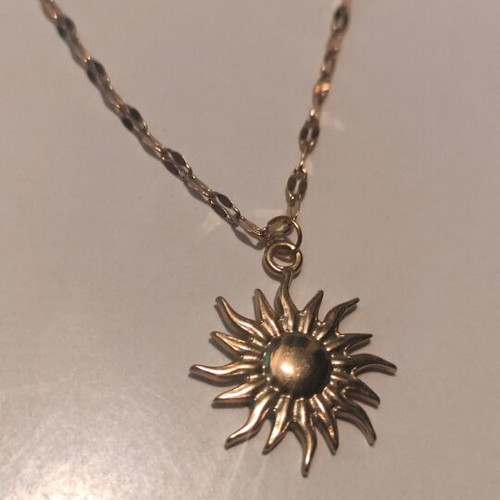 Steel necklace new, hypoallergenic