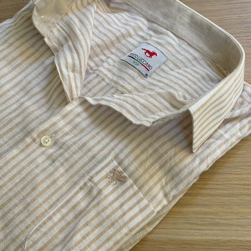 Porto Lucciano striped summer short-sleeve shirt XL/L