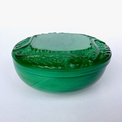 Collectible Malachite Box CURT SCHLEVOGT used
