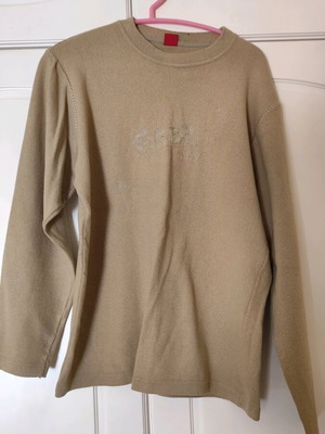 Men's blouse used, size L, beige