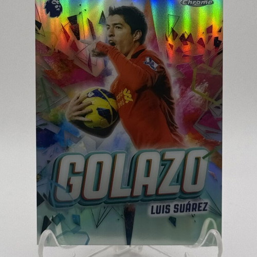 Topps Chrome Premier League 25/26 Luis Suarez Golazo card like new