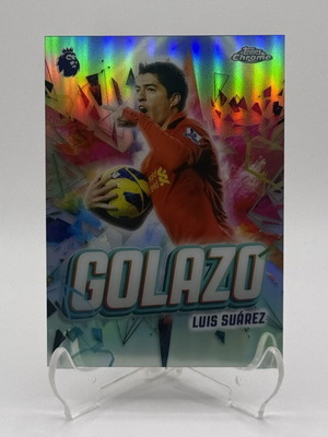 Topps Chrome Premier League 25/26 Luis Suarez Golazo κάρτα σαν καινούργιο