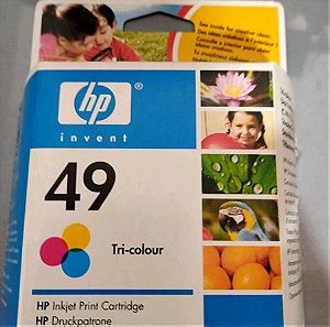 HP 49 ΓΝΗΣΙΟ Μελάνι Εκτυπωτή InkJet Color Cartridge 51649 Deskjet 350 600 650 670 690 700