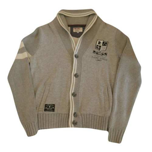 Camp David grey cardigan medium size used